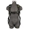 Safewaze Arc Flash Full Body Harness: DE 3D, DE QC Chest, DE FD, TB Legs, M 020-1268 - alternate 1